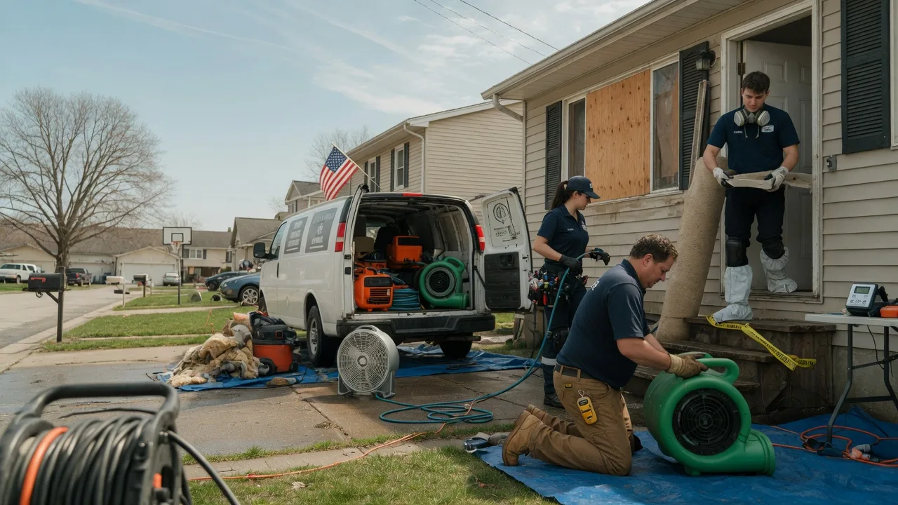 Water Damage Restoration in Mandeville, LA near me
